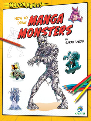 cover image of How to Draw Manga Monsters